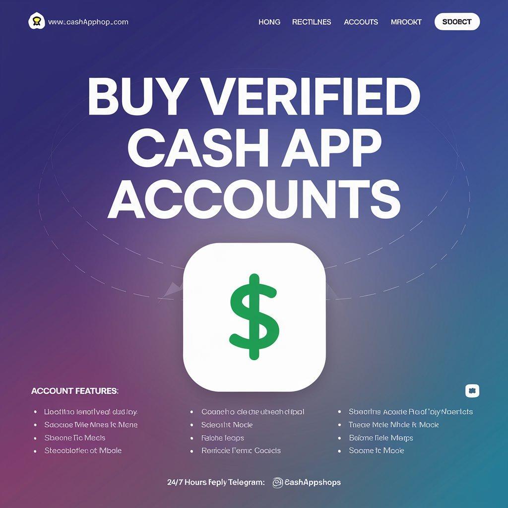 Buy Verified  Cash App Accounts