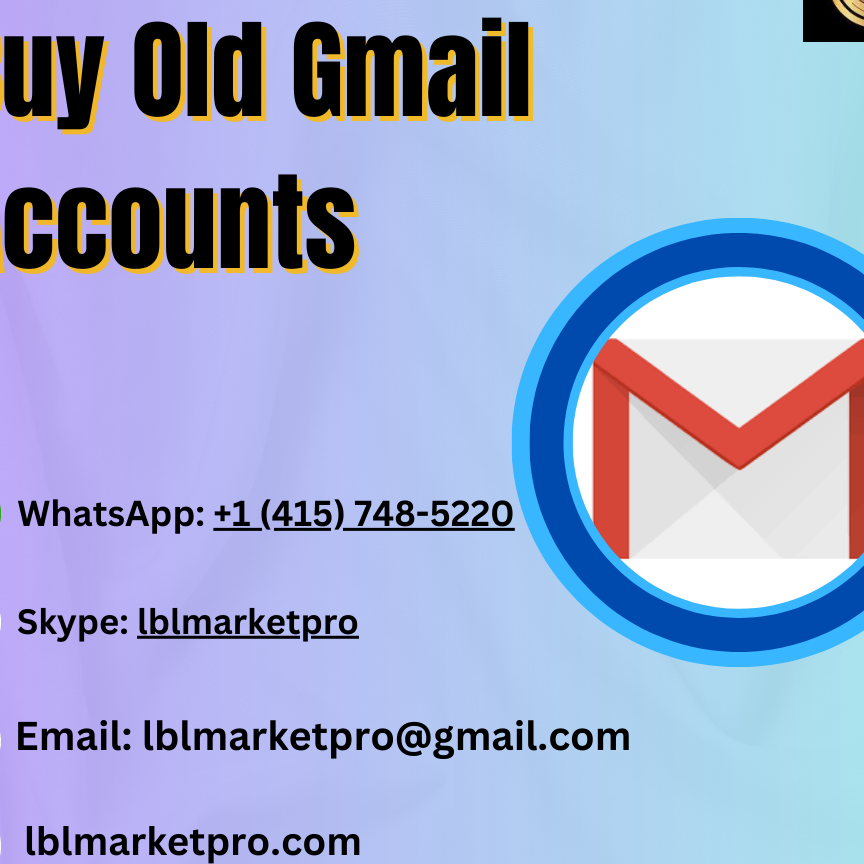 Buy Old Gmail  Accounts