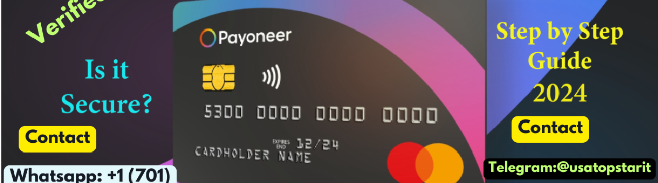 Buy Verified  Payoneer Account