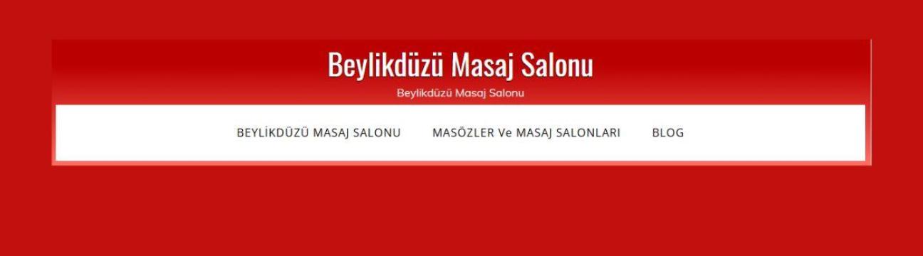 Beylikduzu Masaj & Spa Salonu